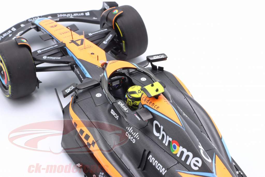 Lando Norris McLaren MCL60 #4 6ème Australie GP formule 1 2023 1:18 Minichamps