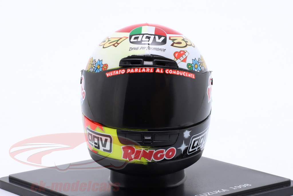Valentino Rossi #46 MotoGP Suzuka 250ccm 1998 helmet 1:5 Spark Editions