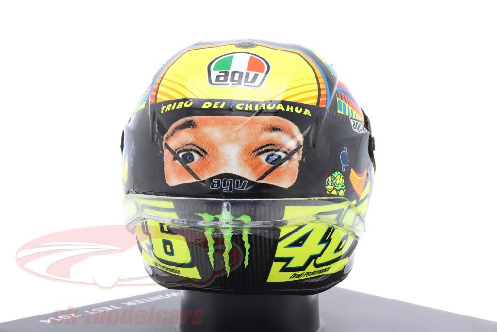 Valentino Rossi #46 inverno test MotoGP 2014 casco 1:5 Spark Editions