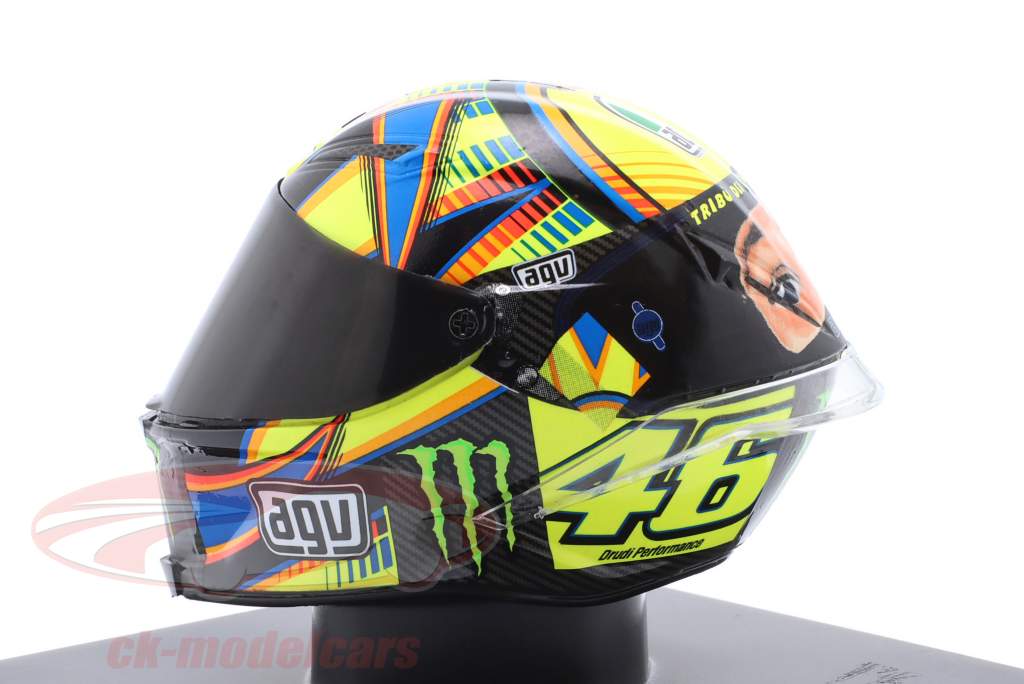 Valentino Rossi #46 inverno test MotoGP 2014 casco 1:5 Spark Editions