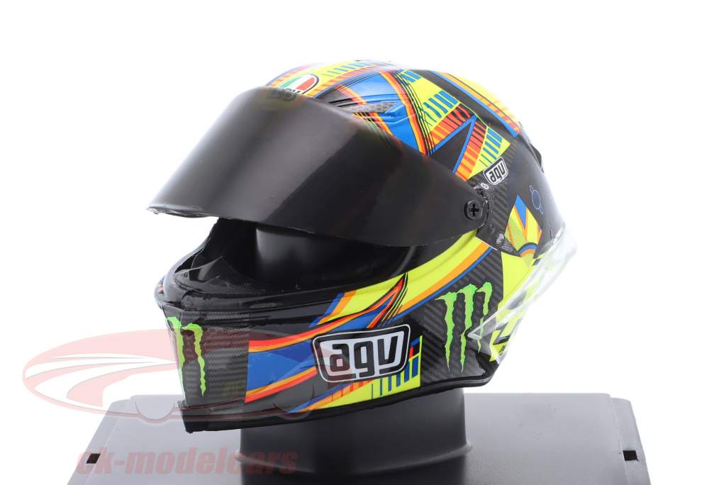Valentino Rossi #46 invierno prueba MotoGP 2014 casco 1:5 Spark Editions