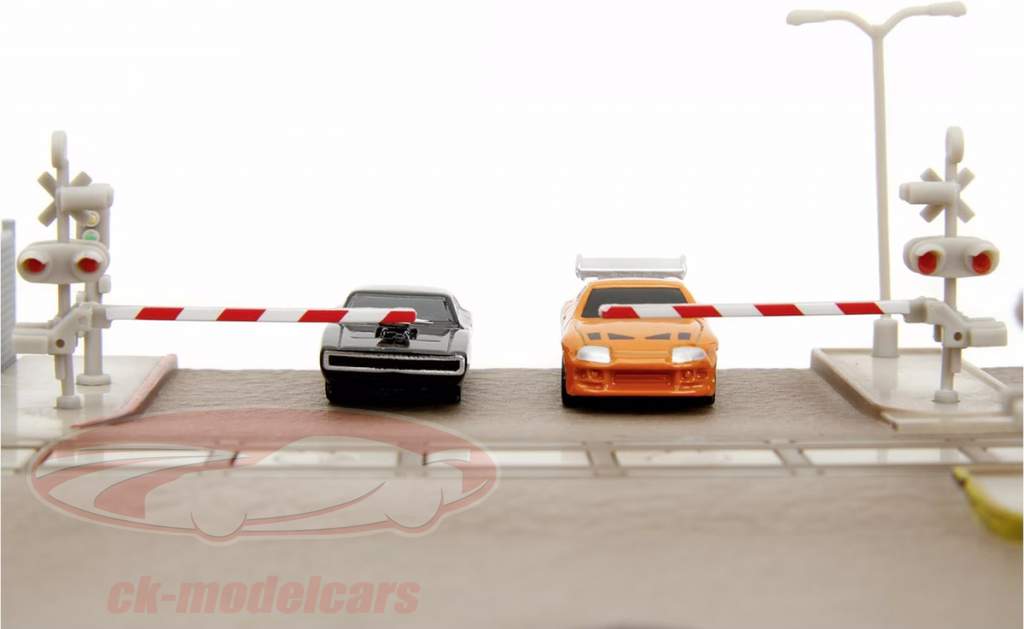 Jadatoys の 最後 走る Fast & Furious ジオラマセット