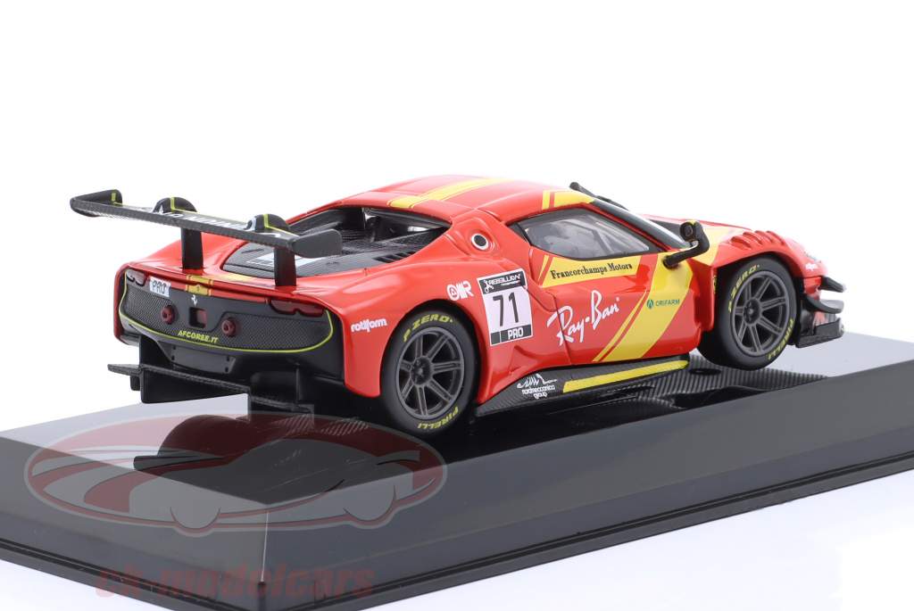 Ferrari 296 GT3 Año de construcción 2022 rojo 1:43 Bburago