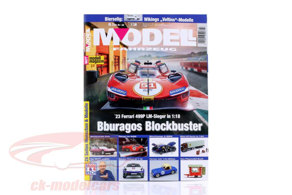 rivista MODELLFAHRZEUG produzione Maggio / Giugno - NO. 3 / 2024