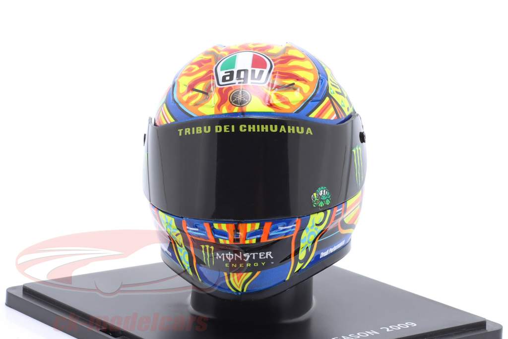 Valentino Rossi #46 MotoGP Campeón mundial 2009 casco 1:5 Spark Editions