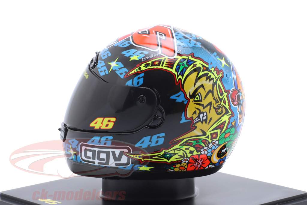 Valentino Rossi #46 2ème 500ccm MotoGP 2000 casque 1:5 Spark Editions