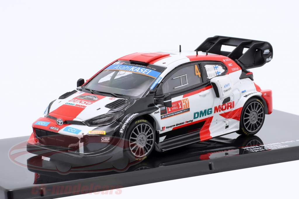 Toyota GR Yaris Rally1 #4 3rd rally Ypres 2022 Lappi, Ferm 1:43 Ixo