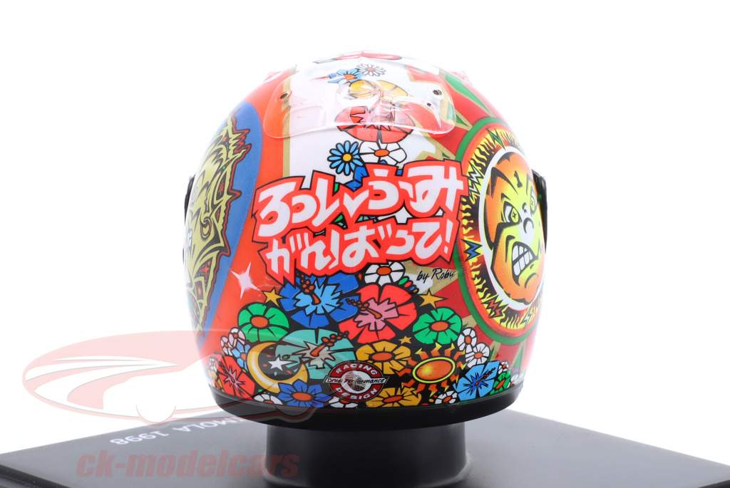 Valentino Rossi #46 Winner 250ccm 1998 helmet 1:5 Spark Editions