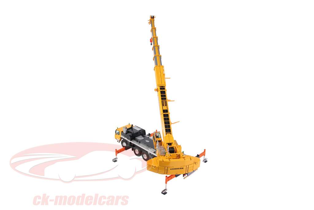NZG 1:50 Liebherr LTM1250-5.1 Mobile crane Fujimoto yellow