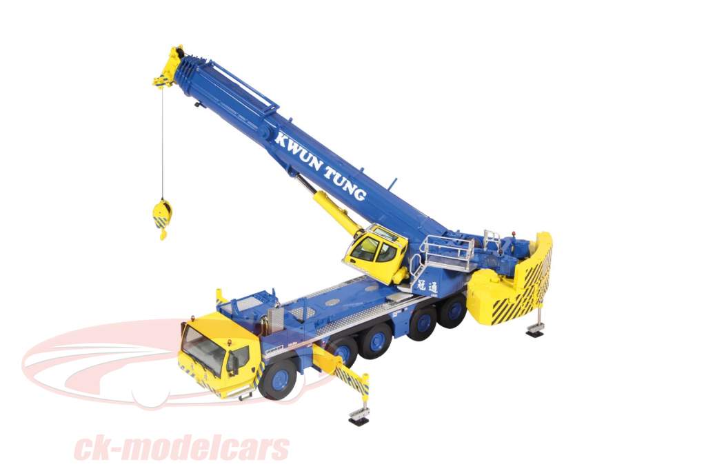 NZG 1:50 Liebherr LTM1250-5.1 Mobile crane Kwun Tung blue