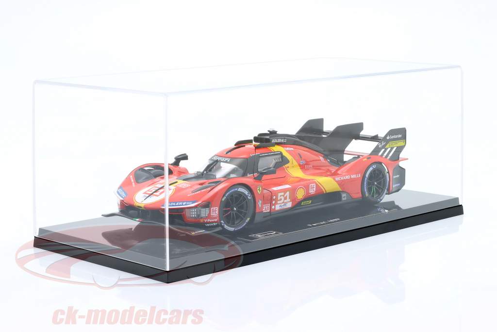 Ferrari 499P #51 优胜者 24h LeMans 2023 Pier Guidi, Calado, Giovinazzi 1:18 Bburago