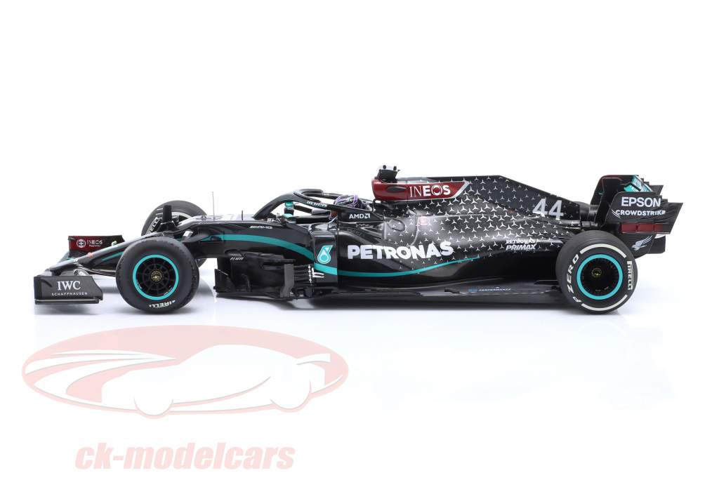 L. Hamilton Mercedes-AMG F1 W11 #44 Winner British GP Formula 1 World Champion 2020 1:18 Minichamps