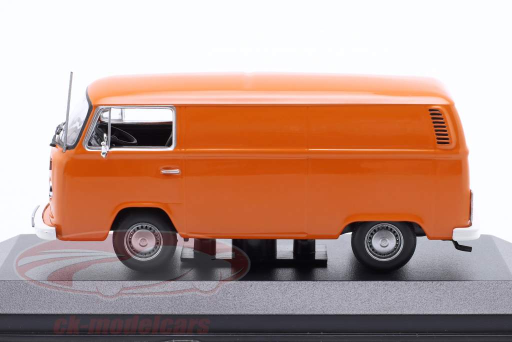 Volkswagen VW T2 Bus Baujahr 1972 orange 1:43 Minichamps