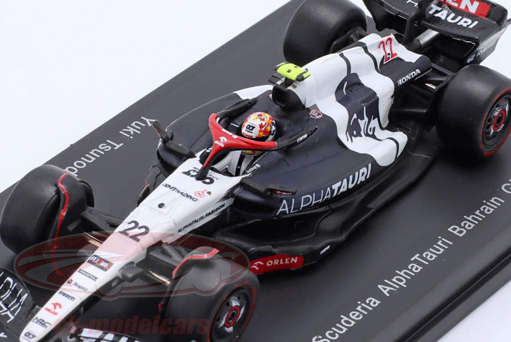 Yuki Tsunoda AlphaTauri AT04 #22 Bahreïn GP formule 1 2023 1:64 Spark