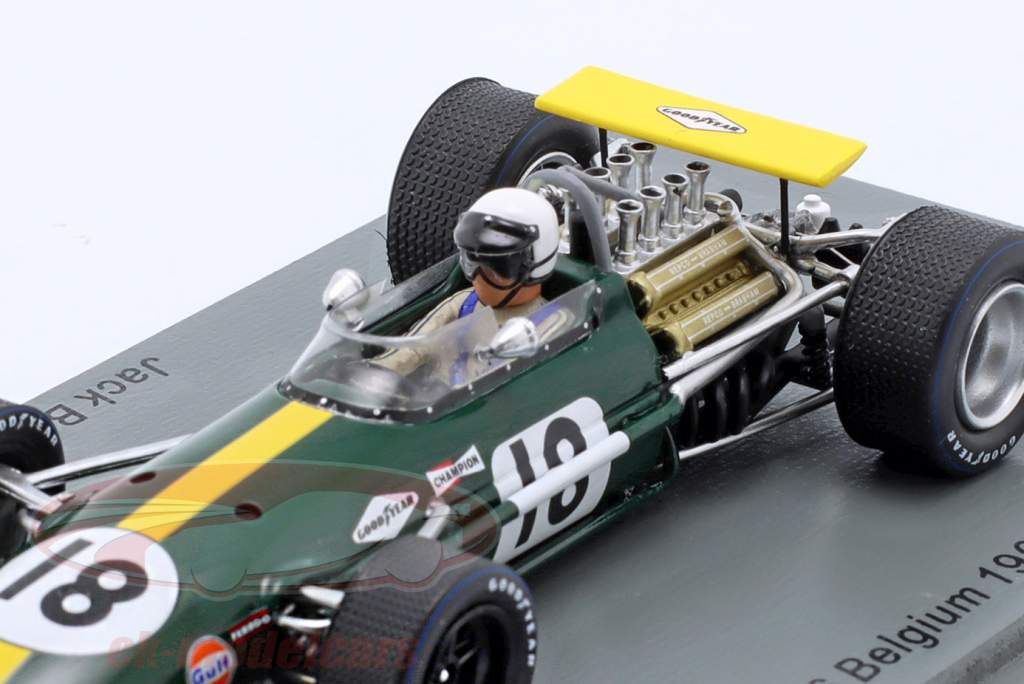 Jack Brabham Brabham BT26 #18 Bélgica GP Fórmula 1 1968 1:43 Spark