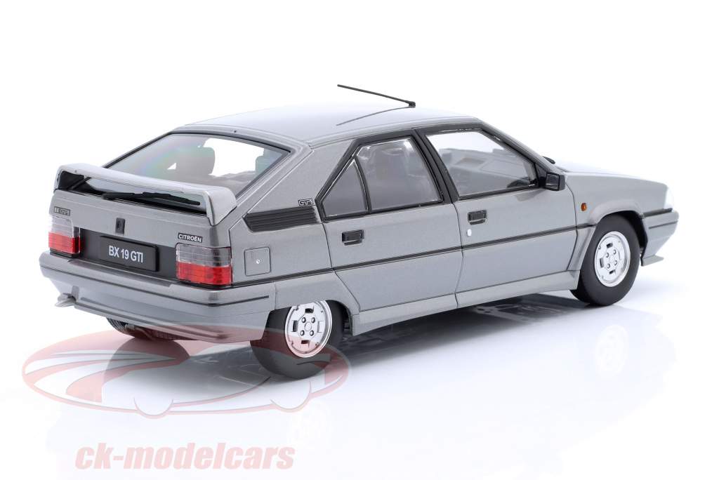 Citroen BX GTI year 1990 silver metallic 1:18 Triple9