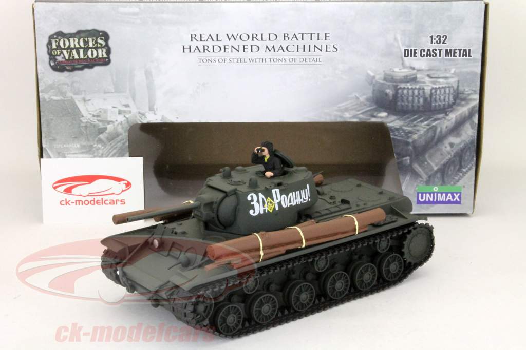 Russie Réservoir KV-1 Front de l'Est 1942 1:32 Unimax