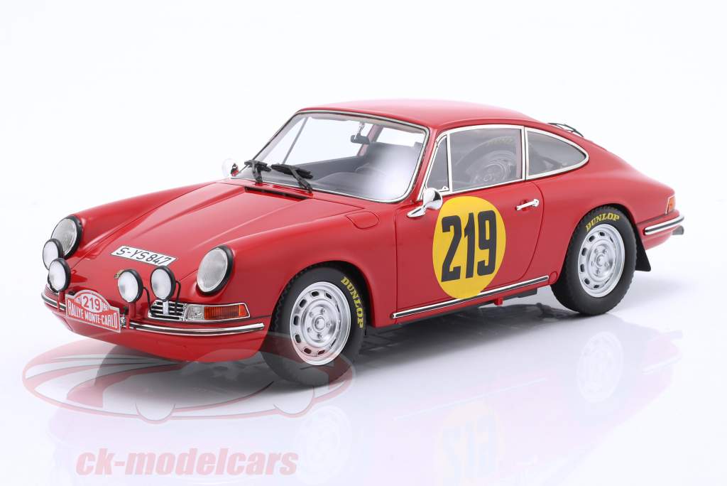 Porsche 911 S #219 3 Rallye Monte Carlo 1967 Elford, Stone 1:18 Matrix