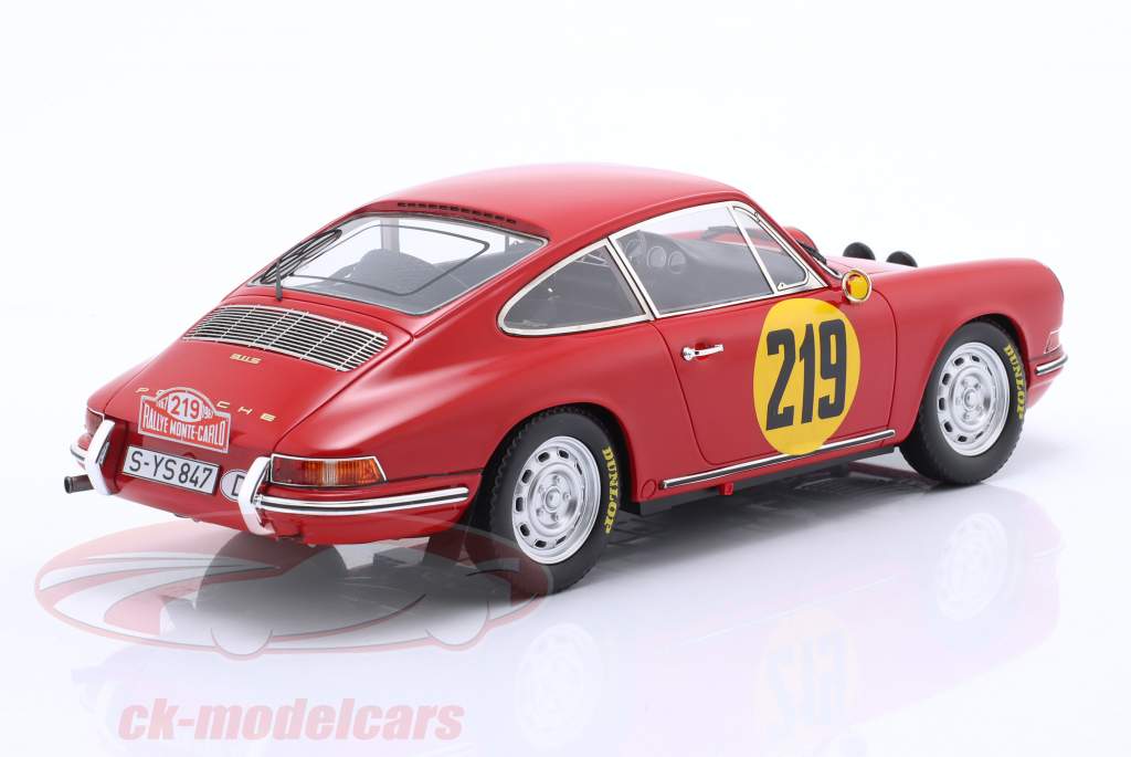 Porsche 911 S #219 3 Rallye Monte Carlo 1967 Elford, Stone 1:18 Matrix