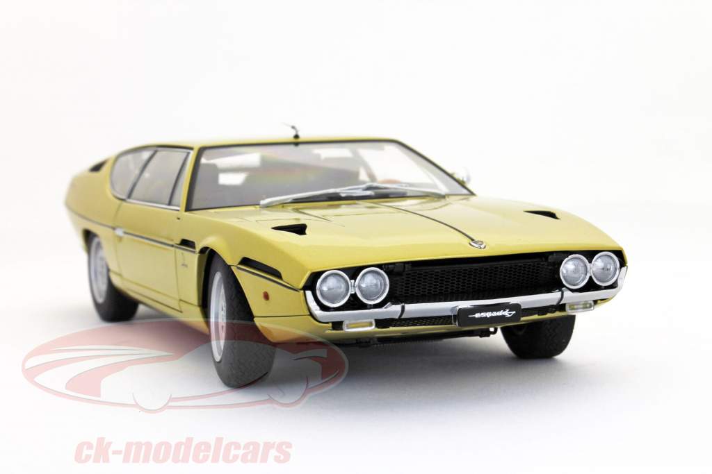 AUTOart 1/18 ミニカー　 ランボルギーニ エスパーダ AUTOart 1:18 ランボルギーニエスパーダシリーズ2ゴールド