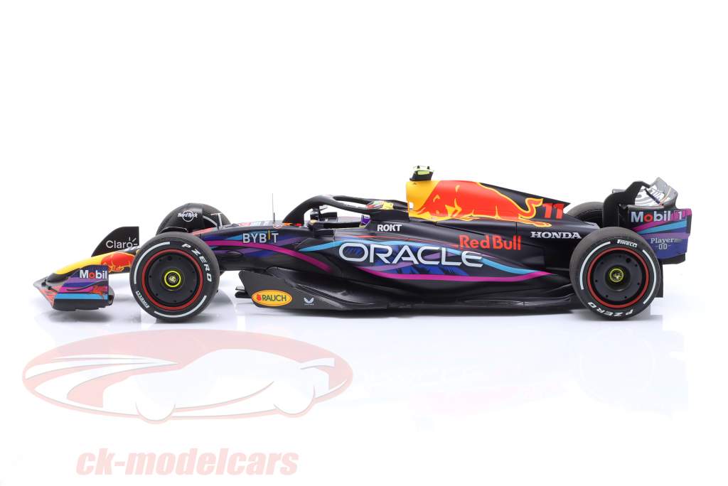 Sergio Perez Red Bull RB19 #11 2nd Miami GP Formel 1 2023 1:18 Minichamps
