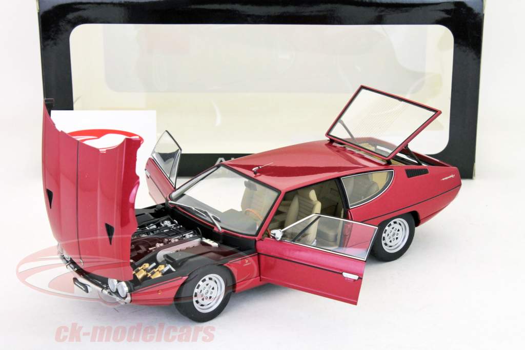 AUTOart 1:18 ランボルギーニエスパーダシリーズ2ピンク