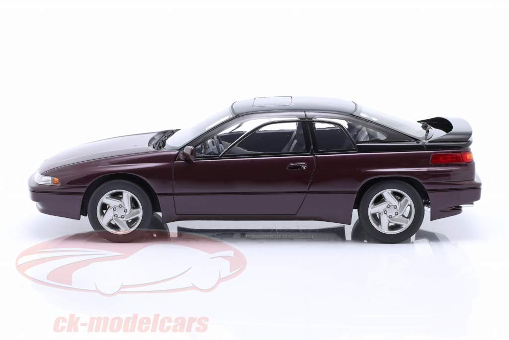 DNA Collectibles 1:18 Subaru SVX year 1991 dark red metallic