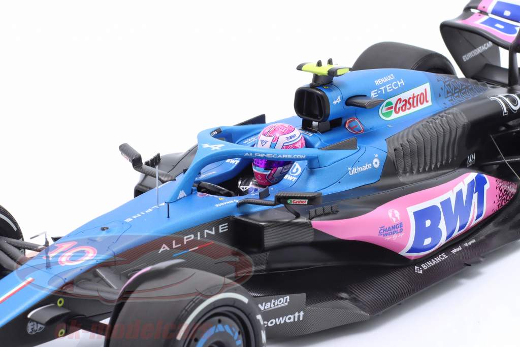 Pierre Gasly Alpine A523 #10 octavo miami GP fórmula 1 2023 1:18 Minichamps