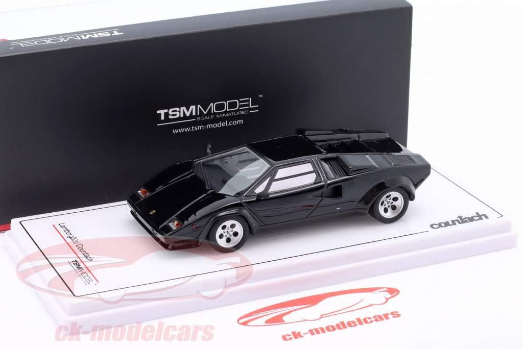 Lamborghini Countach 5000S preto 1:43 TrueScale