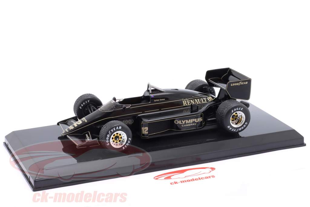 A. Senna Lotus 97T #12 vinder Portugal GP formel 1 1985 1:24 Premium Collectibles