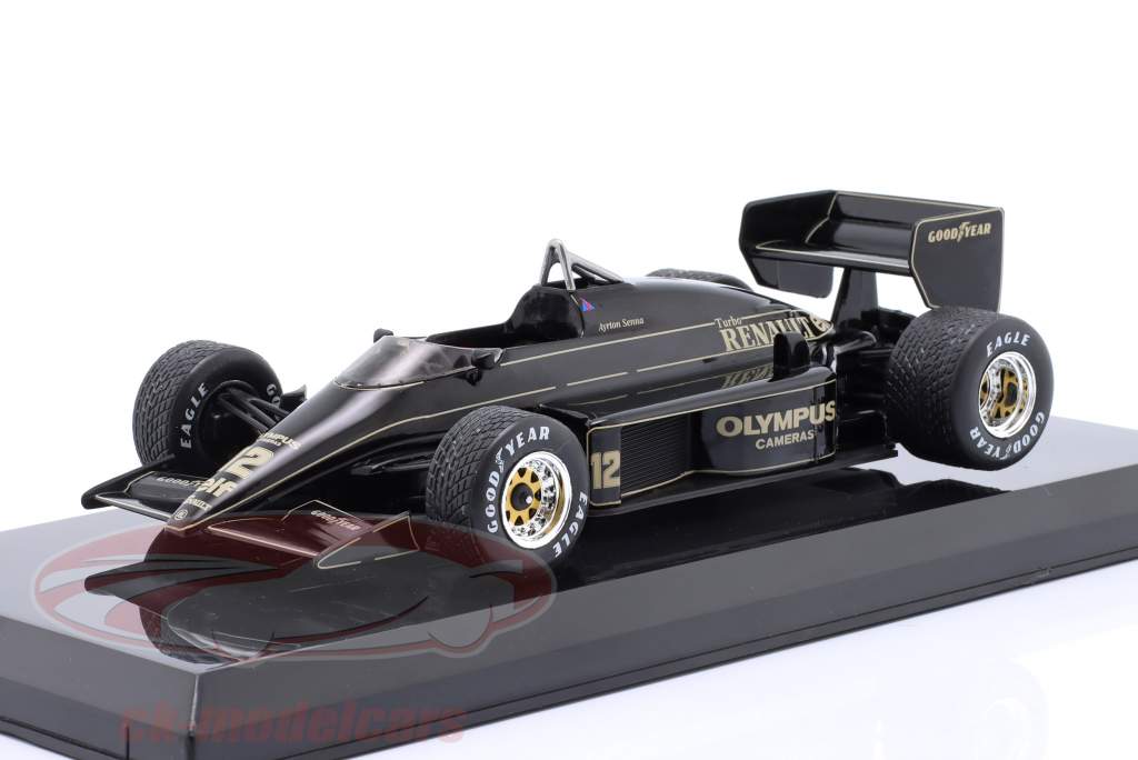 A. Senna Lotus 97T #12 vinder Portugal GP formel 1 1985 1:24 Premium Collectibles