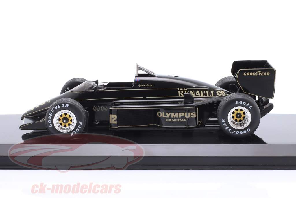 A. Senna Lotus 97T #12 vinder Portugal GP formel 1 1985 1:24 Premium Collectibles