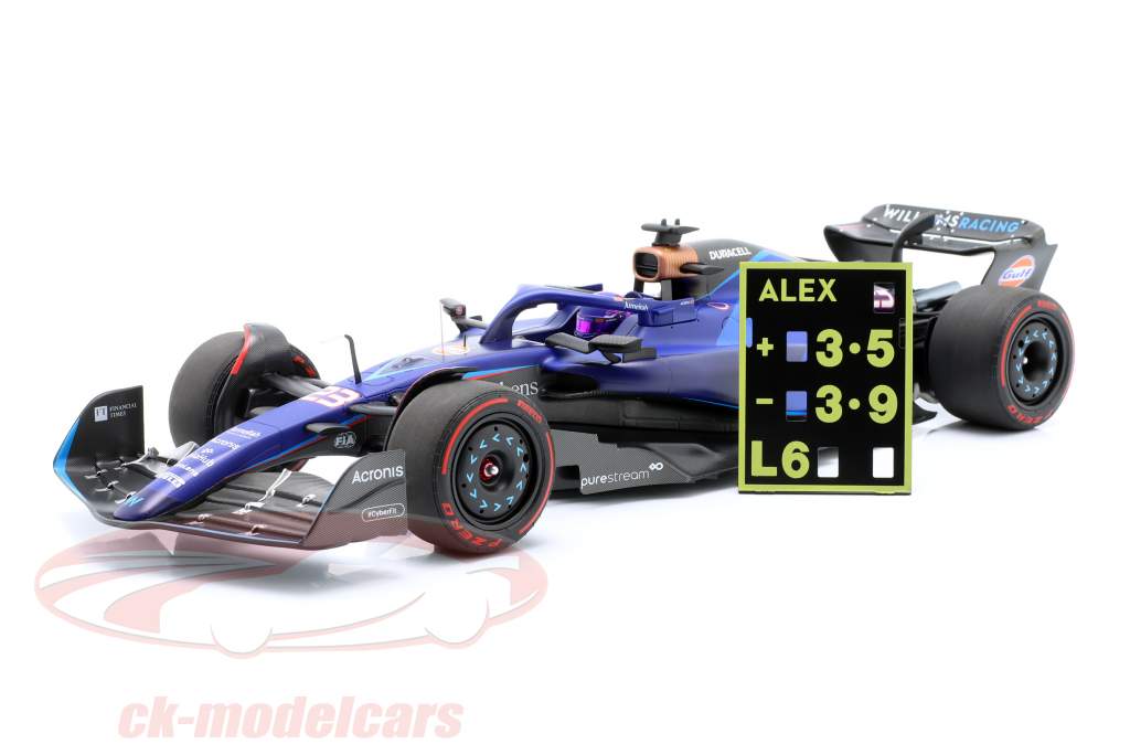 Alexander Albon Williams FW45 #23 Bahrain GP Formula 1 2023 1:18 Minichamps
