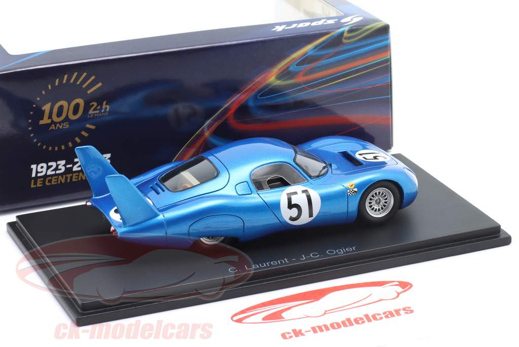 CD SP66 #51 24h LeMans 1966 Laurent, Ogier 1:43 Spark
