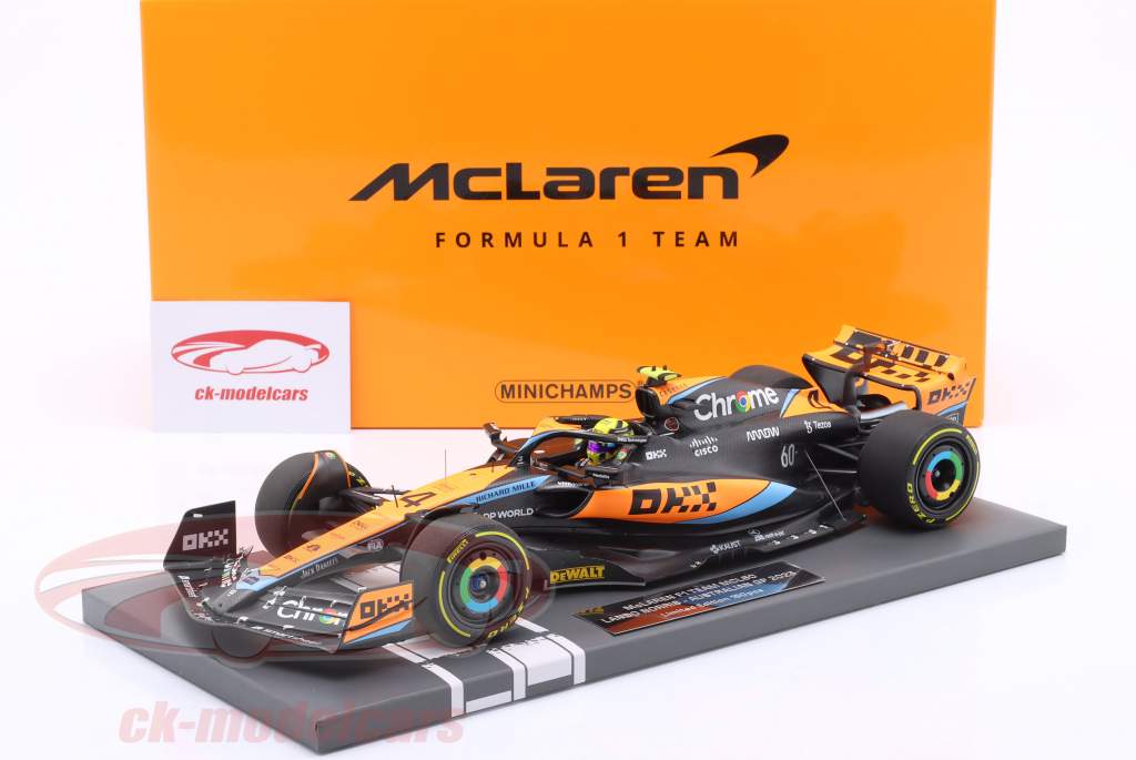 Minichamps 1:18 Lando Norris McLaren MCL60 #4 6th Australia
