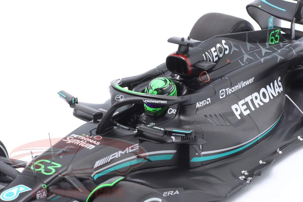 G. Russell Mercedes-AMG F1 W14 #63 7th Bahrain GP Formel 1 2023 1:18 Minichamps
