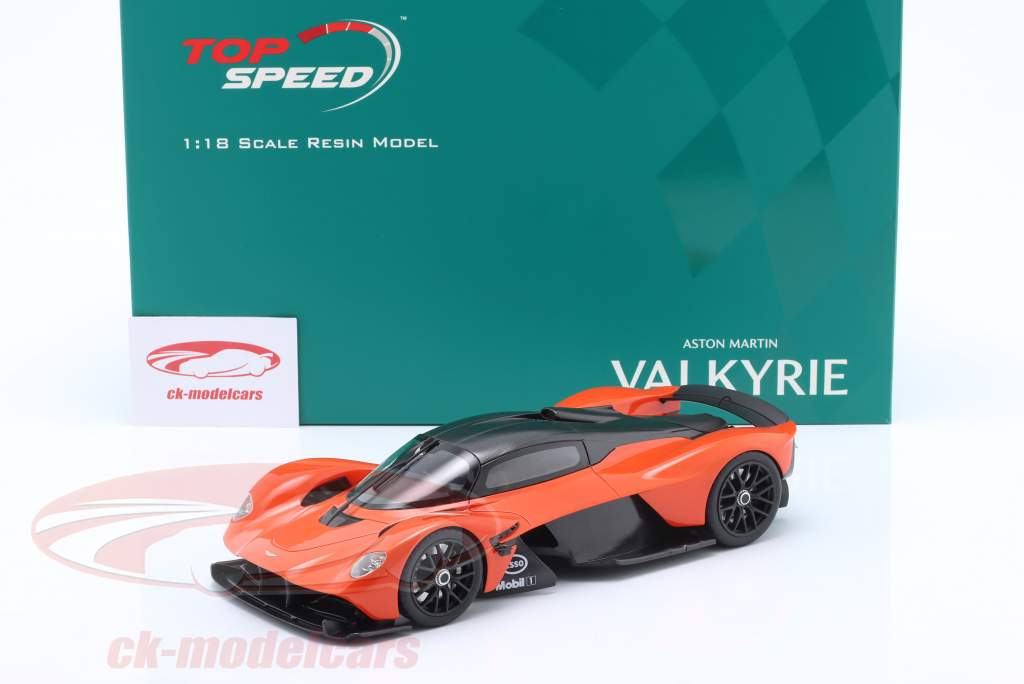 Aston Martin Valkyrie Construction year 2021 maximumorange 1:18 TrueScale