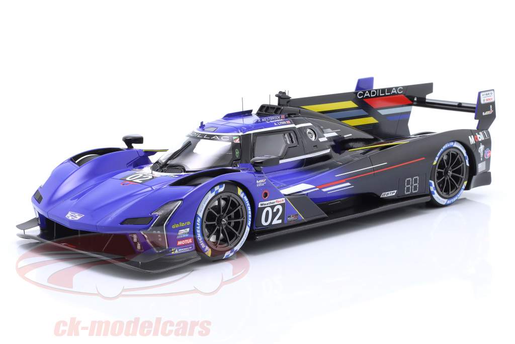 Cadillac V-Series.R #02 4ème 24h Daytona IMSA 2023 Cadillac Racing 1:18 TrueScale