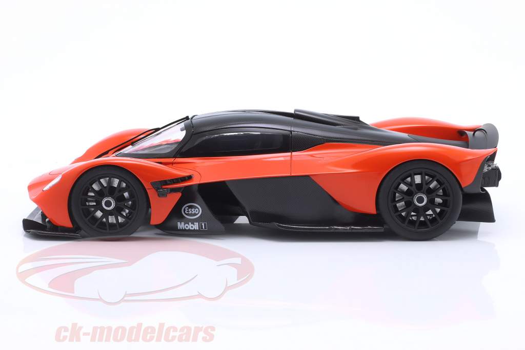 Aston Martin Valkyrie Construction year 2021 maximumorange 1:18 TrueScale