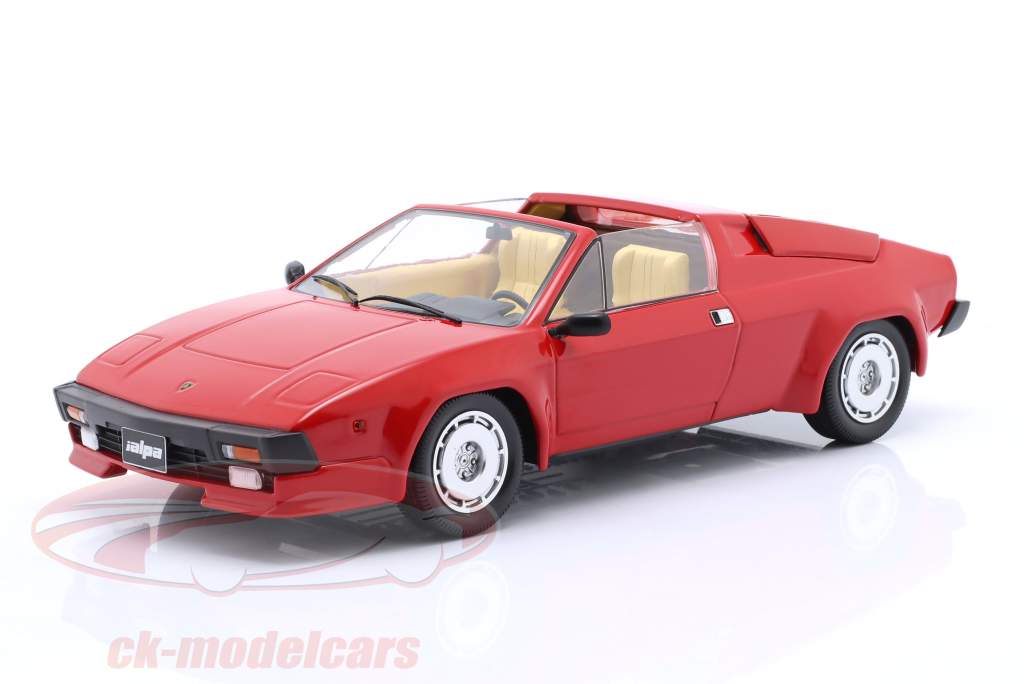 Lamborghini Jalpa 3500 建設年 1982 赤 1:18 KK-Scale