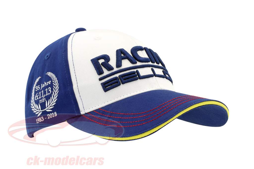 Stefan Bellof Cap 35 Years record lap 6:11.13 min (1983-2018) blue / white