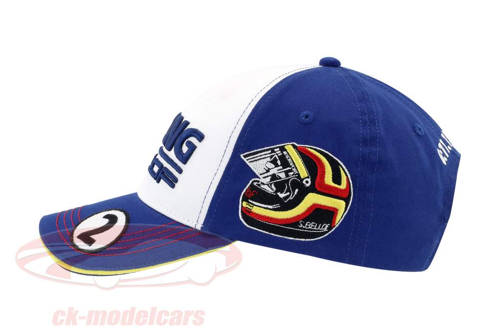 Stefan Bellof Cap 35 Years record lap 6:11.13 min (1983-2018) blue / white