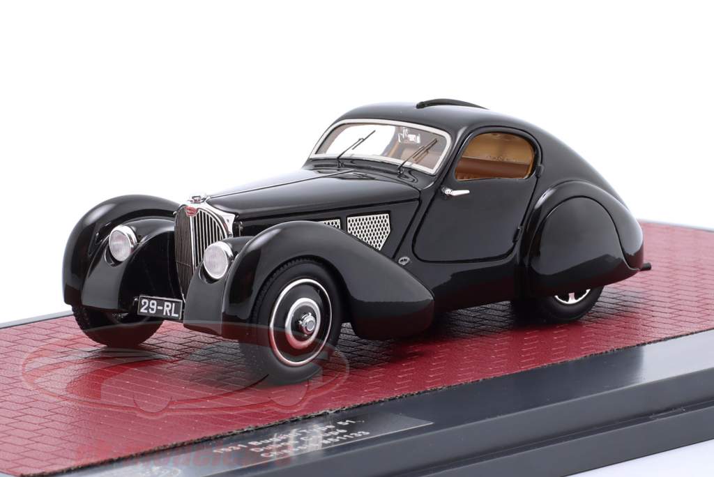 Bugatti Type 51 Dubos Coupe Año de construcción 1931 negro 1:43 Matrix