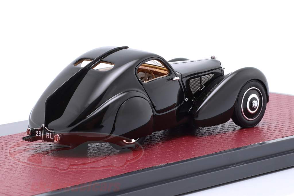 Bugatti Type 51 Dubos Coupe Byggeår 1931 sort 1:43 Matrix