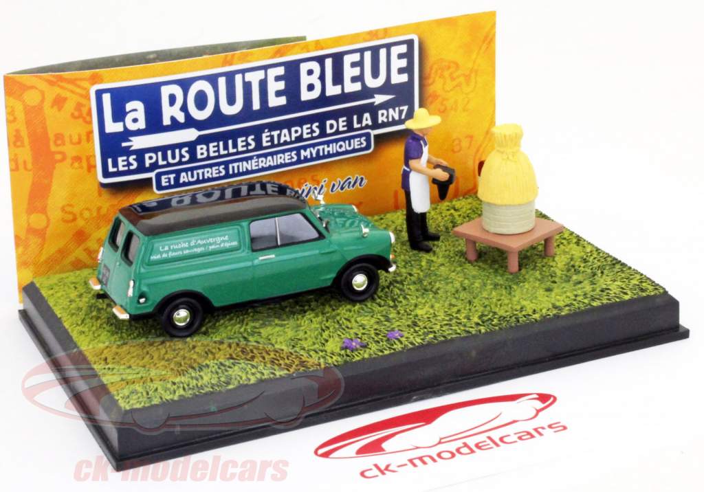 Morris Mini Van Altaya Dioramaset the beekeeper 1:43 Ixo