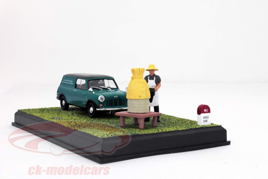 Morris Mini Van Altaya Dioramaset the beekeeper 1:43 Ixo