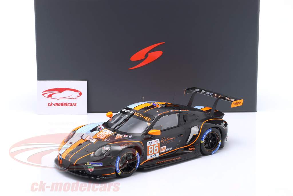 Porsche 911 RSR #86 24h LeMans 2023 Barker, Pera, Wainwright 1:18 Spark