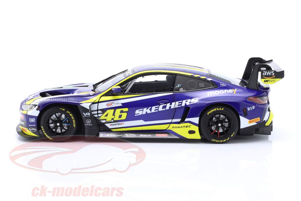 BMW M4 GT3 #46 First Podium GTWCE Brands Hatch 2023 Rossi, Martin 1:18 Minichamps