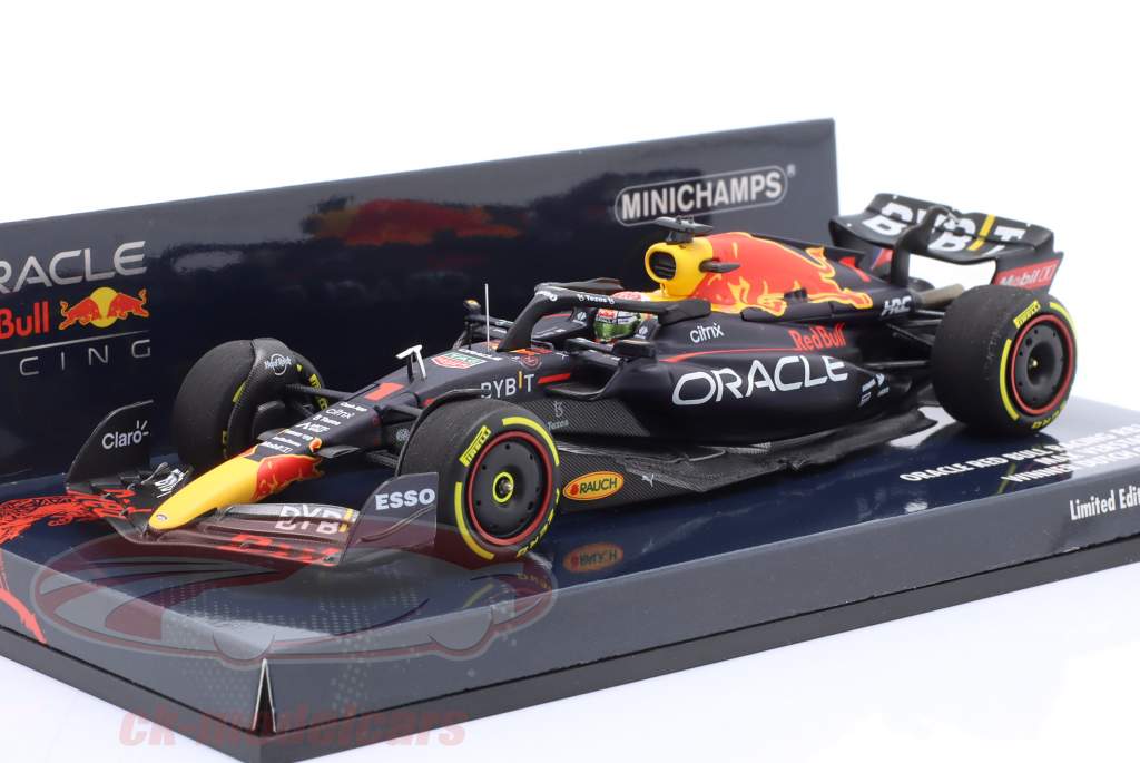 M. Verstappen Red Bull RB18 #1 vincitore Olandese GP formula 1 Campione del mondo 2022 1:43 Minichamps