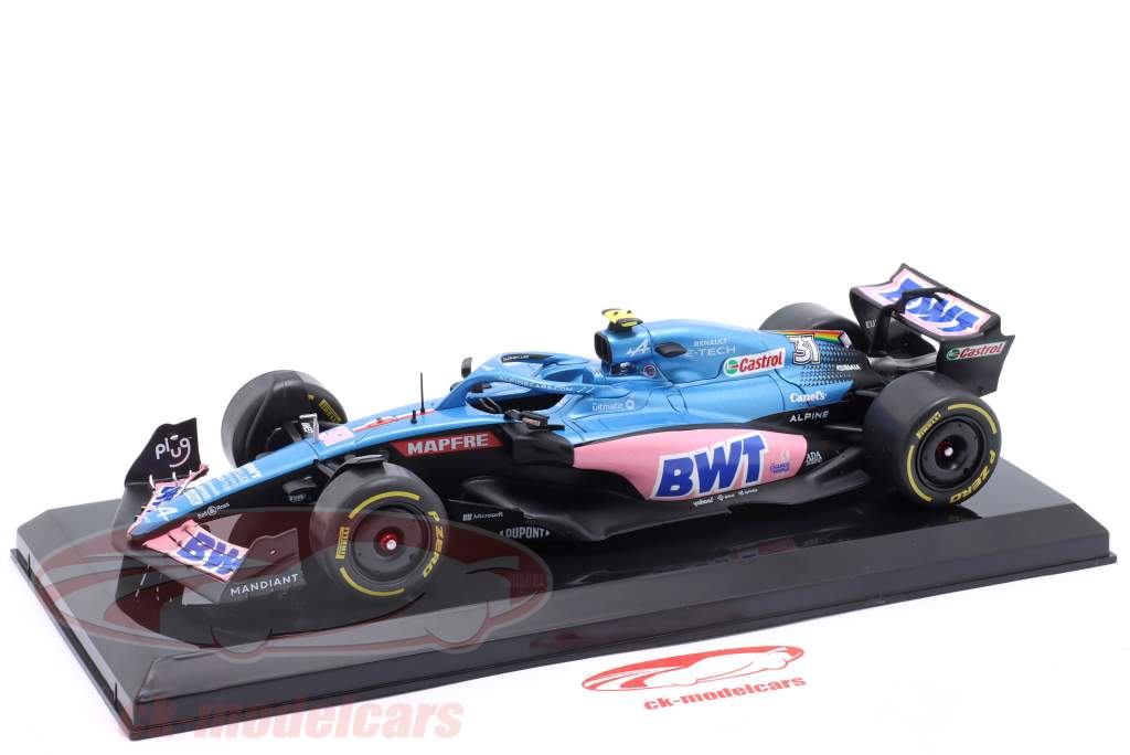 Premium Collectibles 1:24 Esteban Ocon Alpine A522 #31